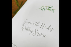 Olive Wedding Stationery - 9