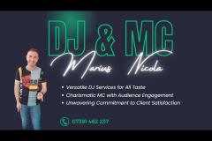DJ & MC Marius Nicola