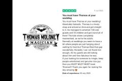 Thomas Moloney Magician